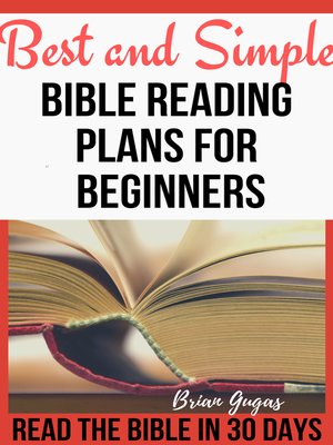 cover image of Best and Simple Bible Reading Plans for Beginners
